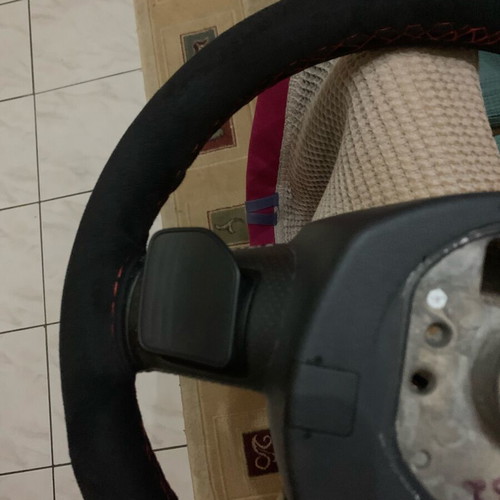 Audi S-Line Alcantara steering wheel new with red stitching