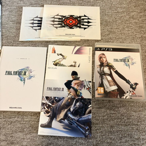 Final Fantasy XIII Limited Collector's Edition PS3 game bundle, Square Enix