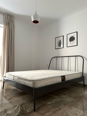Κρεβάτι ημίδιπλο IKEA σαν καινούργιο με ορθοπεδικό στρώμα 140x200