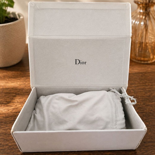 Christian Dior Houndstooth Sunglasses used with box and case