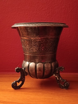 Ottoman Silver Glykodocheio like new