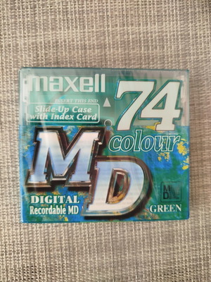 Maxell Mini Disc Recordable Pro MD74 καινούργιο και σφραγισμένο