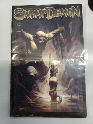 Frank Frazetta's Swamp Demon κόμικ μεταχειρισμένο