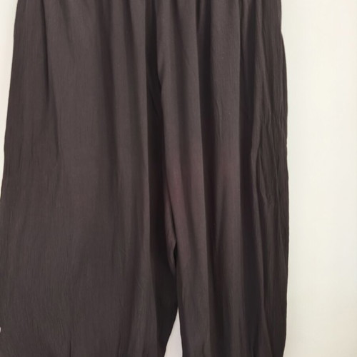 Pull & Bear black wide-leg pants, size L