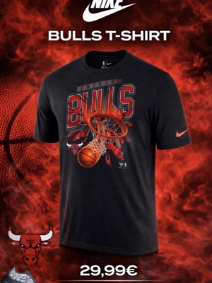 Nike Bulls T-shirt size M
