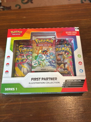 Pokémon First Partner Illustration Collection Series 1 new box