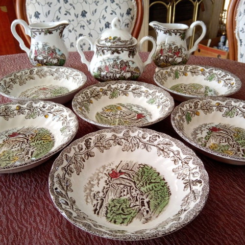 Vintage Myotts Counry Life dinnerware