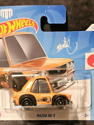Hot Wheels Mazda RX-3 καινούργιο J imports με υπογραφή Ryu Asada