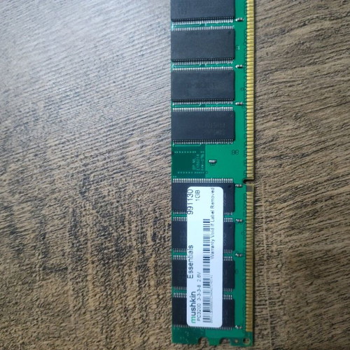 MUSHKIN Essentials DDR 1 GB used