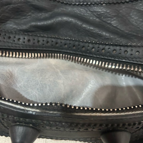 Balenciaga handbag used with long shoulder strap and company mirror