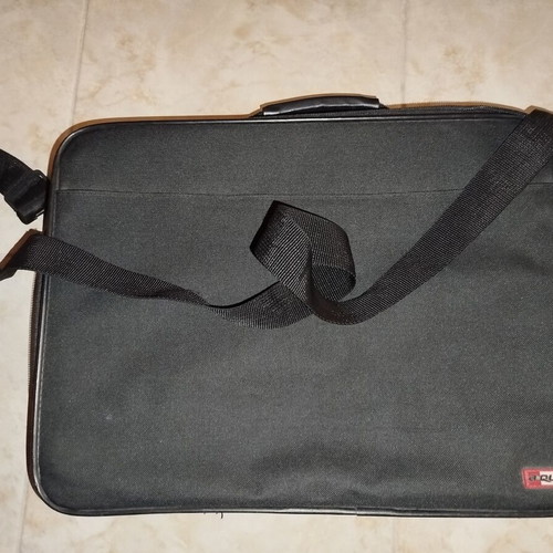 Aquip laptop bag for up to 17" like new, with strap