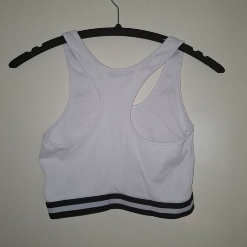 Keus Sports Bra like new, white and black, S/M, cotton