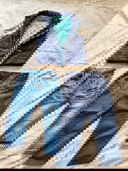 2 παντελόνια & τζάκετ ( πακέτο όλα μαζί )