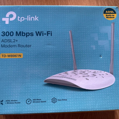 TP-Link TD-W8961N ADSL2+ Wi-Fi modem router like new