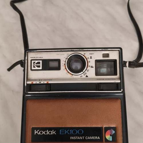 Kodak EK100 instant camera, vintage collectible 1970s
