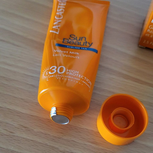 Lancaster sunscreens new with spf 30 and spf 20 protection