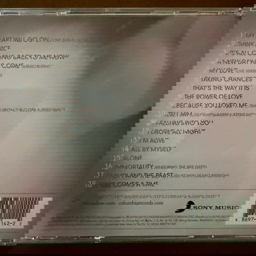 Céline Dion My Love (Essential Collection) CD като нов, Pop