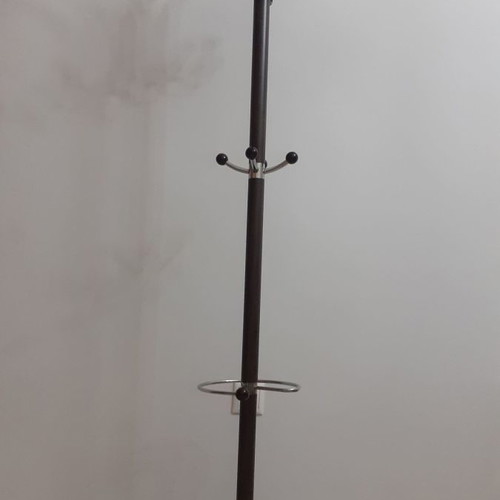Coat rack new from unique wood with marble base, height 175cm