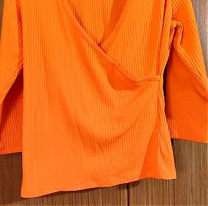 Orsay κρουαζέ πορτοκαλί μπλούζα