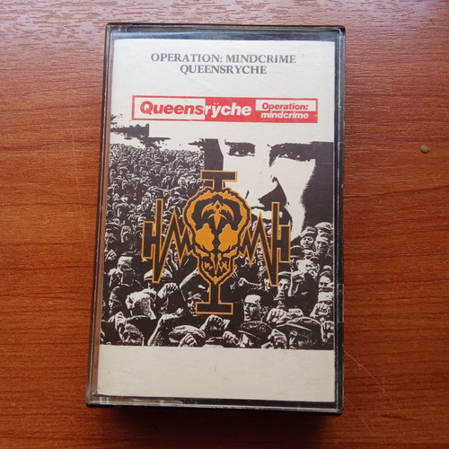 Queensryche Operation Mindcrime audio tape used, 1980s collectible