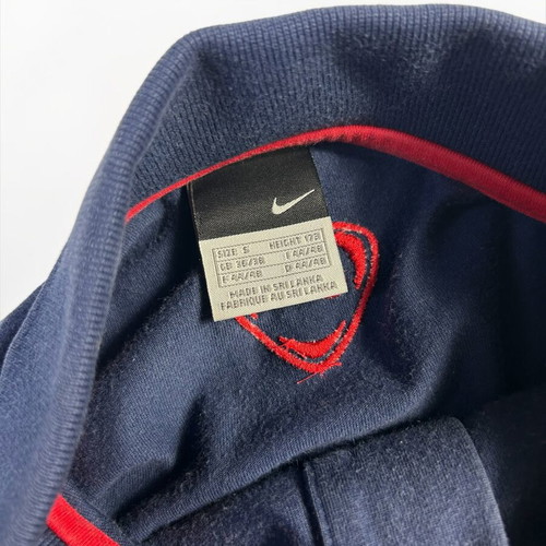 Nike Vintage Y2K FC Barcelona Polo Shirt Pre Match 2006 Navy Men’s like new