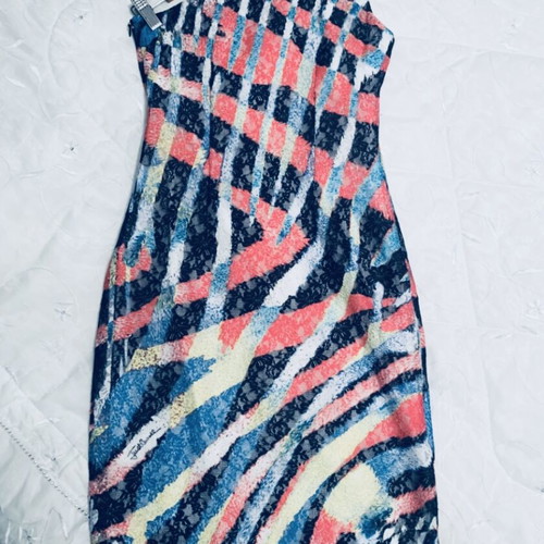 Roberto Cavalli Mini Dress Medium New, Multicolor