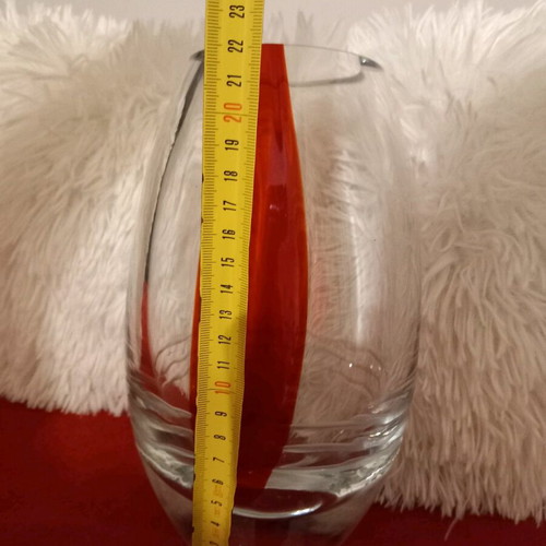 Vintage Krosno crystal vase like new