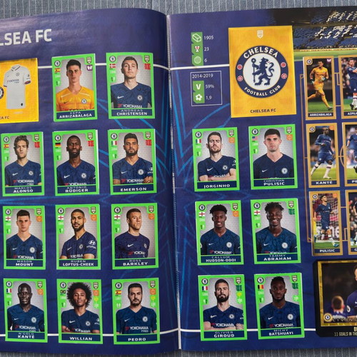 Panini FIFA 365 2020 sticker collection like new