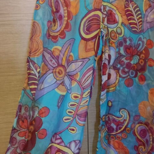 Luna Beachwear Pantelona multicolor, like new