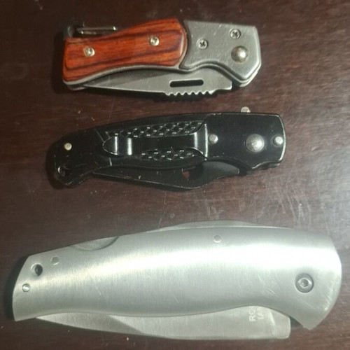 Knives like new, pack of 3 pieces