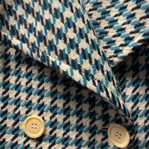 Toi&Moi wool coat like new, blue multicolor