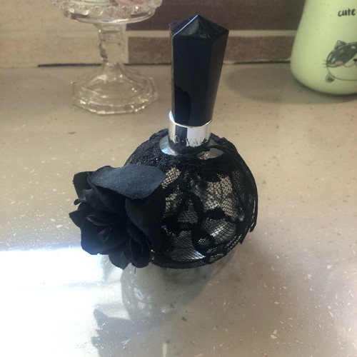 Valentino Rock n Rose perfume bottle used, empty