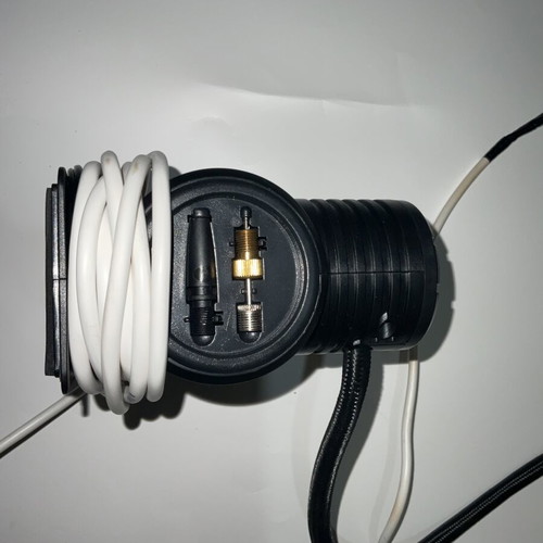 Ultimate Mini Air Compressor Pump new, with manometer and adapters