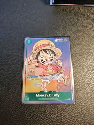 One Piece Card Game Monkey.D. Luffy P-037 new English