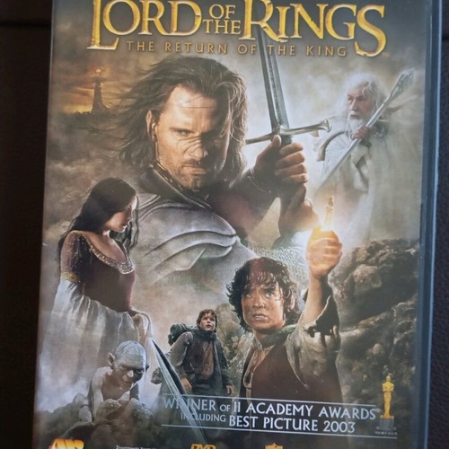 The Lord of the Rings The Return of the King 2DVD like new with Greek subtitles