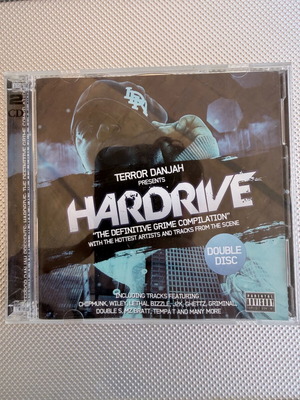 Harddrive Rap CD double disc like new, hip hop