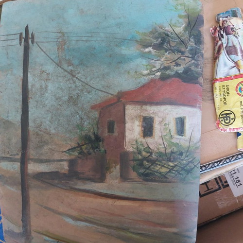 Artwork by A. Xomeritakis from Corfu