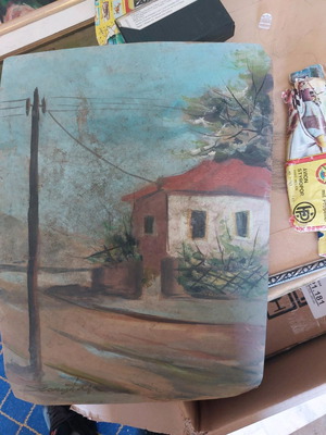 Artwork by A. Xomeritakis from Corfu