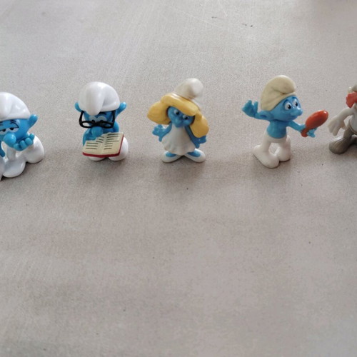Smurfs used 2010-13, all together