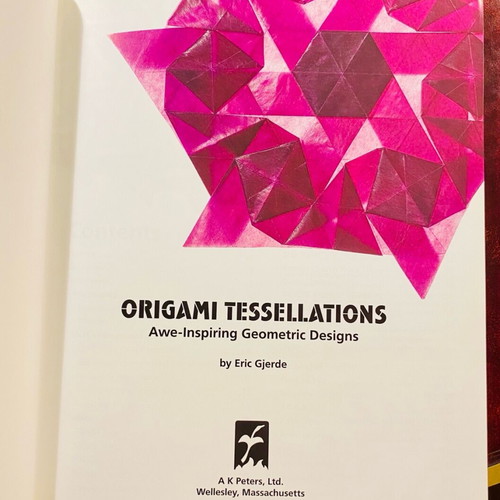 Origami Tesselations Eric Gjerde like new, English