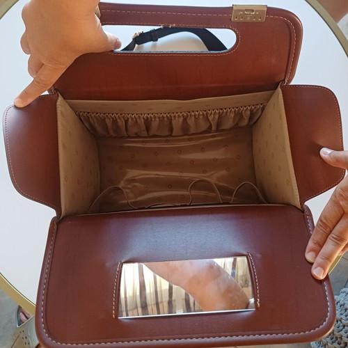 Samsonite Princess Vintage Beauty Case Black/Cognac