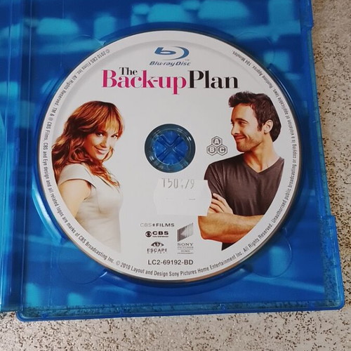 The Back Up Plan Blu-ray like new with Greek subtitles