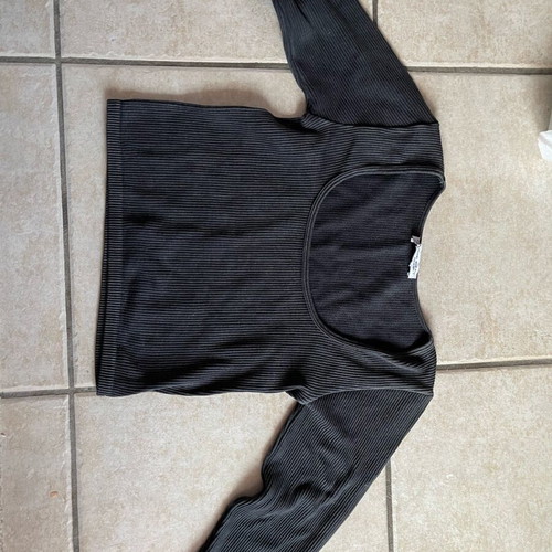 Black Zara blouse like new, size M-L