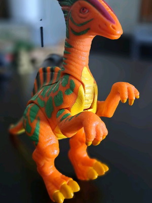 Δεινόσαυρος Parasaurolophus συλλεκτικός μεταχειρισμένος, Kenner 1997