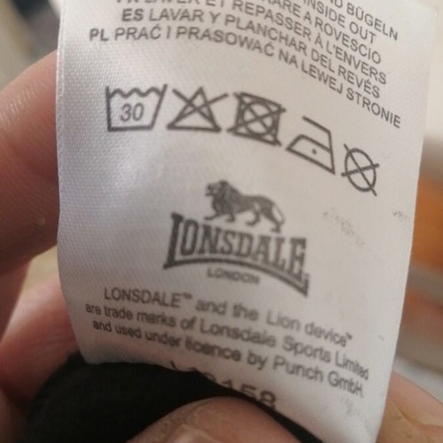 Lonsdale men's sweatpants XL new black