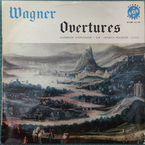 Richard Wagner Overtures vinyl used, classical opera