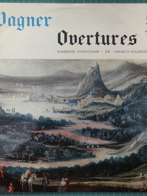 Richard Wagner Overtures vinyl used, classical opera