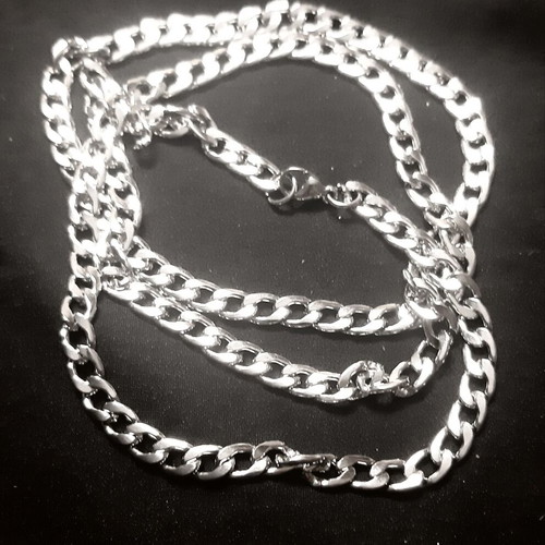 Necklace chain 71cm stainless steel silver new