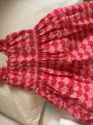 Two In A Castle red summer dress for 2-year-old girl, like new