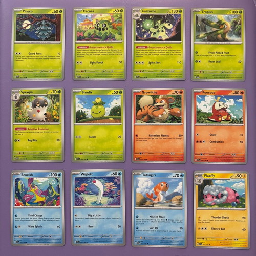 Pokémon Scarlet & Violet Lot 63 New